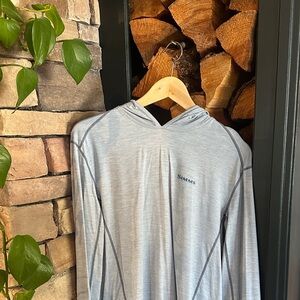 Simms Light Blue Long Sleeve SPF Shirt